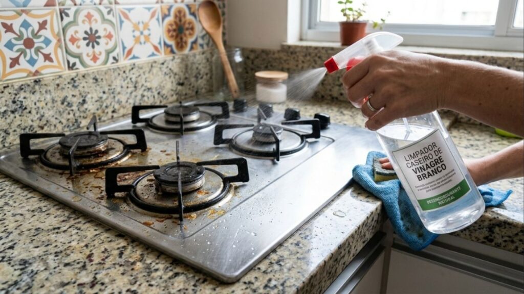 Adeus aos desengordurantes industriais caros para limpar a mesa do fogão: a nova tendência é mais sustentável e proporciona brilho absoluto