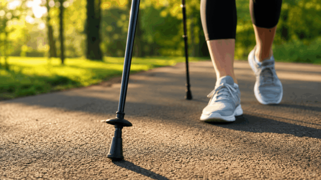 Em mulheres com mais de 55 anos, caminhar melhora a saúde cardiovascular, a massa muscular e a tensão