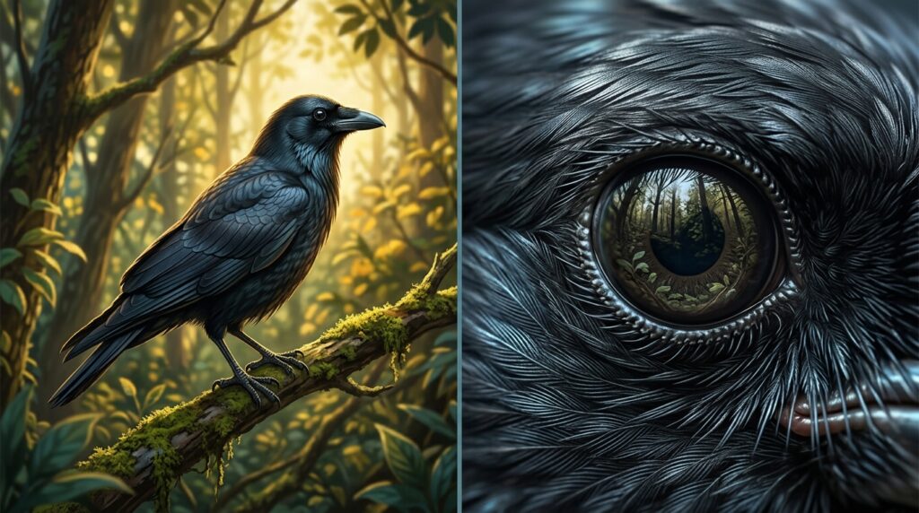 Este animal é capaz de planejar o futuro e guardar rancor de seres humanos (O corvo)
