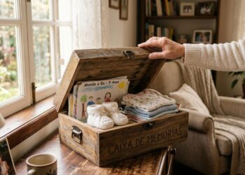 A psicologia sugere que pessoas que guardam memórias da infância dos filhos não são apenas nostálgicas, mas emocionalmente conectadas à história familiar