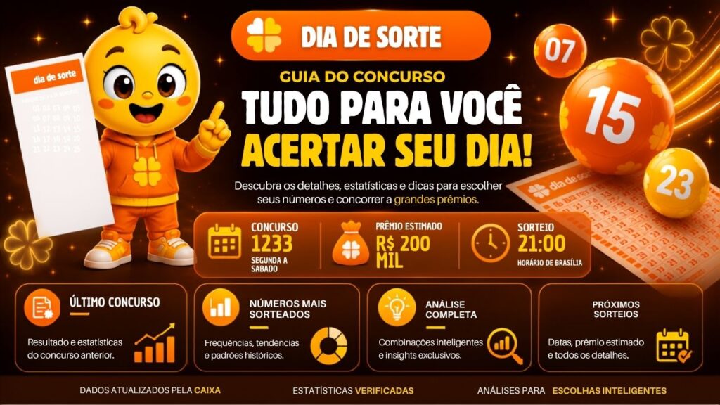 loterias-caixa-4-1024x576 Dia de Sorte 1233 sorteia R$ 200 mil nesta terça veja como apostar e horário