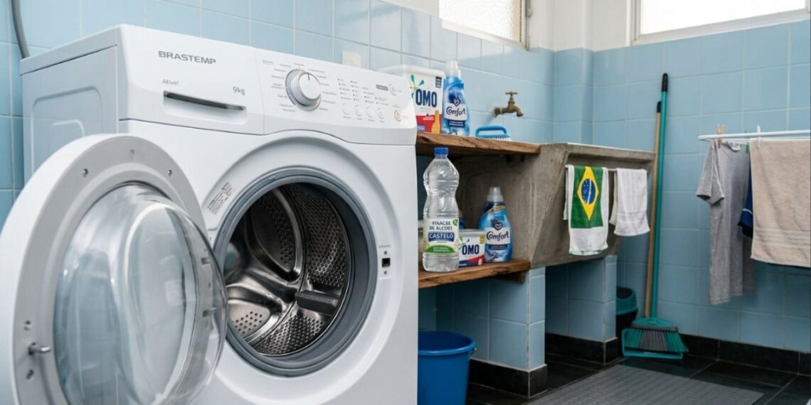 Como limpar o tambor da máquina de lavar para não manchar as roupas: o truque fácil de fazer um ciclo longo com vinagre que está na moda nas redes sociais
