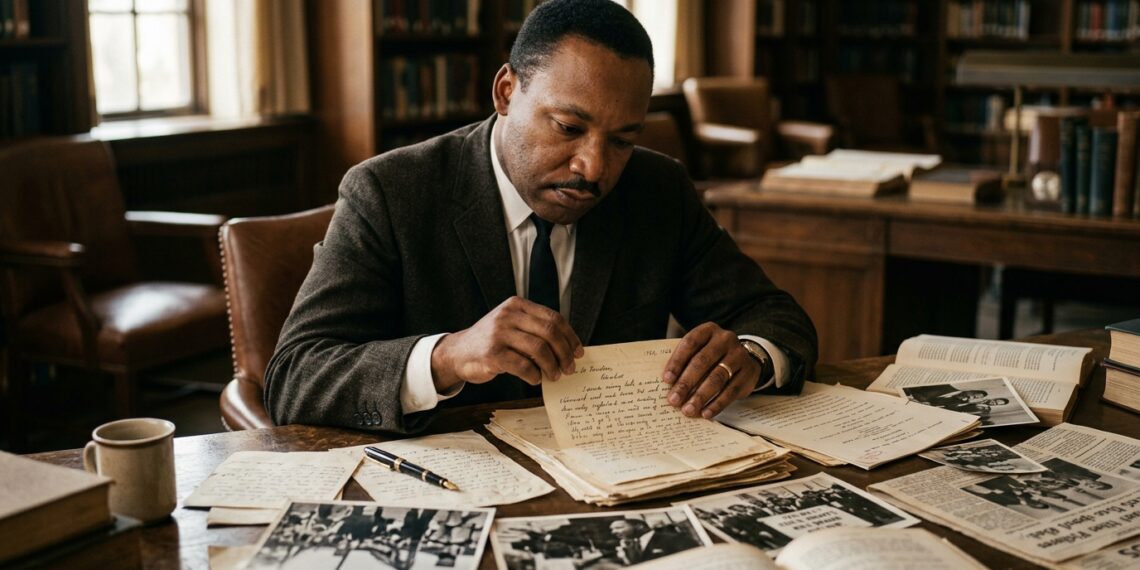 Frase do dia de Martin Luther King Jr., pastor e líder dos direitos civis americanos: "A injustiça em qualquer lugar é uma ameaça à justiça em todo lugar."