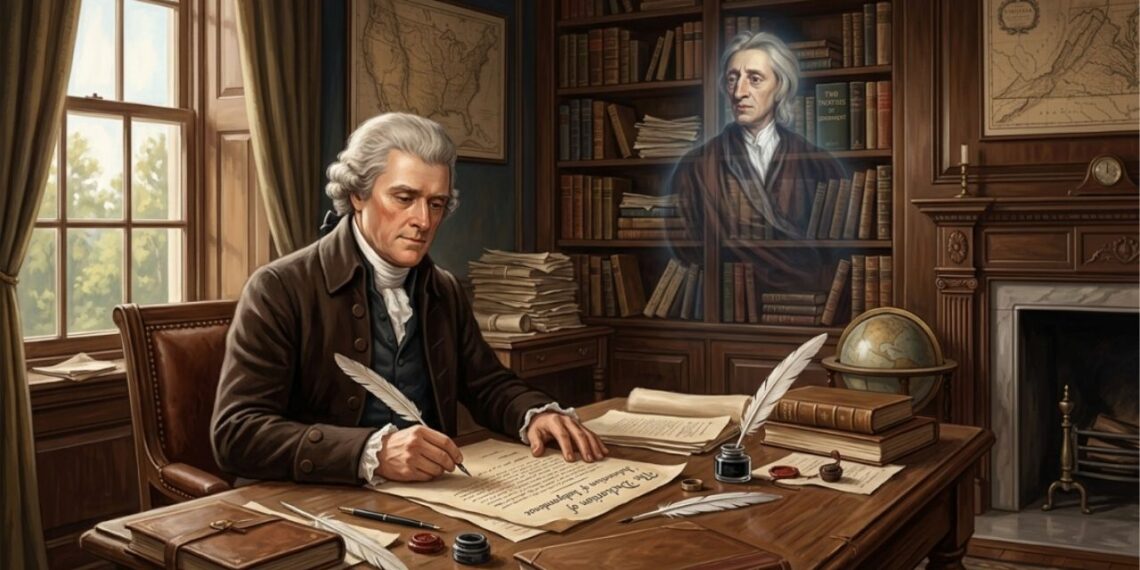 Thomas Jefferson, ao comentar sua admiração pelos pensamentos políticos de John Locke na criação da democracia americana, disse: "Considero Locke um dos três maiores homens que já viveram, sem qualquer exceção."