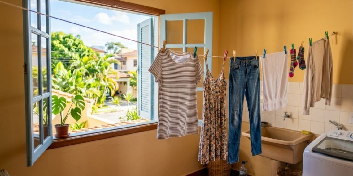 Como tirar o cheiro de mofo das roupas e toalhas que não secam no inverno: o truque fácil para secar dentro de casa sem deixar odor
