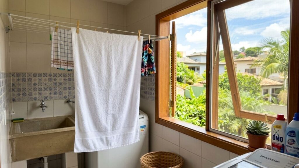 Como tirar o cheiro de mofo das roupas e toalhas que não secam no inverno: o truque fácil para secar dentro de casa sem deixar odor