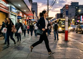 A psicologia afirma que pessoas que andam rápido nem sempre estão com pressa