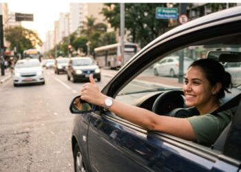 O que significa levantar a mão para outro motorista, segundo a psicologia