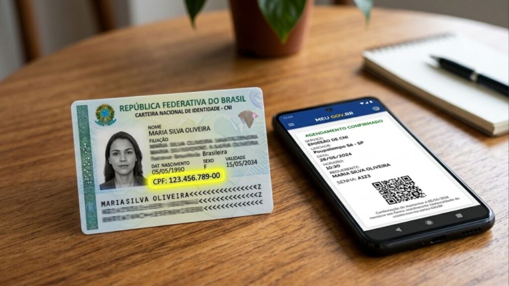 Nova Carteira de Identidade Nacional: veja como solicitar pelo celular e recebê-la em casa pelo correio