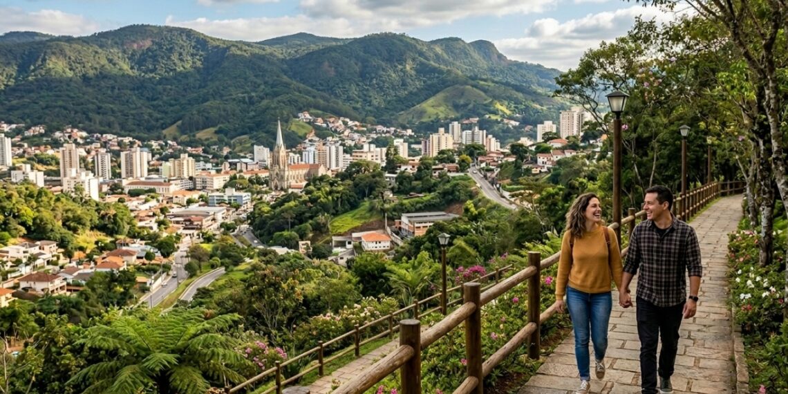 Caminhos cercados por natureza, clima serrano revigorante e pomares famosos: o paraíso dos amantes de uvas no interior paulista