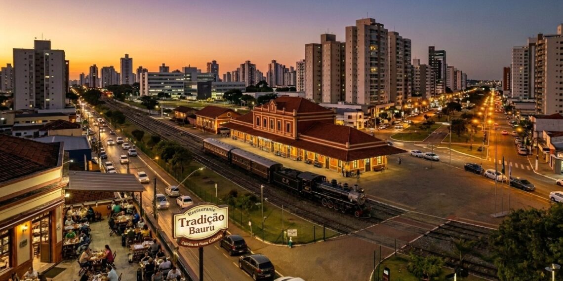 Referência nacional pela culinária e pelo histórico nos trilhos: solo paulista que concilia desenvolvimento social elevado com tradição viva
