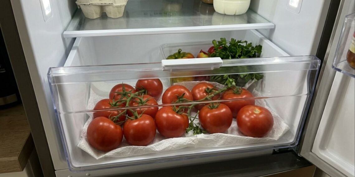 Pare de guardar tomates maduros na gaveta inferior da geladeira: essa é a maneira correta de organizar na fruteira para não perder o sabor e a textura natural