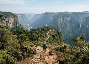 Dezenas de cachoeiras e um cânion gigantesco fazem desta cidade um dos destinos mais impressionantes do Paraná
