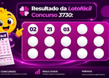 Resultado da Lotofácil 3730: confira os números e se teve ganhadores