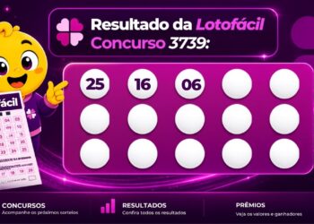 Lotofácil 3739: alguém ganhou os R$ 2 milhões? Veja o resultado deste domingo