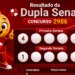 Resultado da Dupla Sena 2986 que sorteou R$ 1,6 milhão nesta quarta
