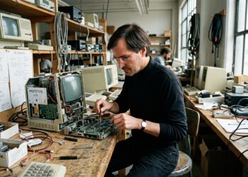 Frase do dia de Steve Jobs, empresário e visionário de tecnologia: "A única forma de fazer grande trabalho é amar o que você faz"