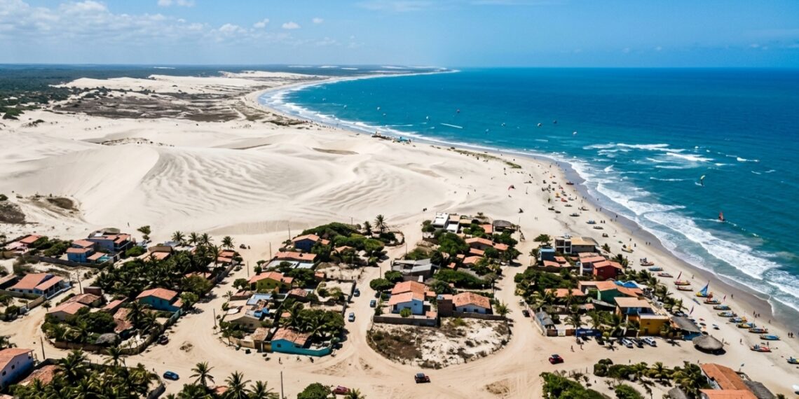 Eleita uma das 10 praias mais bonitas do mundo pelo Washington Post: a vila sem asfalto e sem postes onde a lua ilumina as vielas de areia