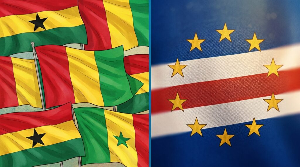 A única bandeira africana com um círculo de estrelas e por que Cabo Verde escolheu o céu em vez da terra