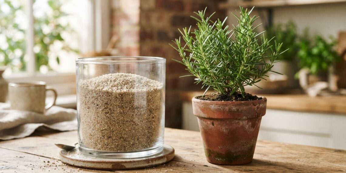 Nem fertilizante importado, nem poda drástica: a melhor maneira de fazer o alecrim durar anos sem secar usando areia no substrato, segundo ervanários