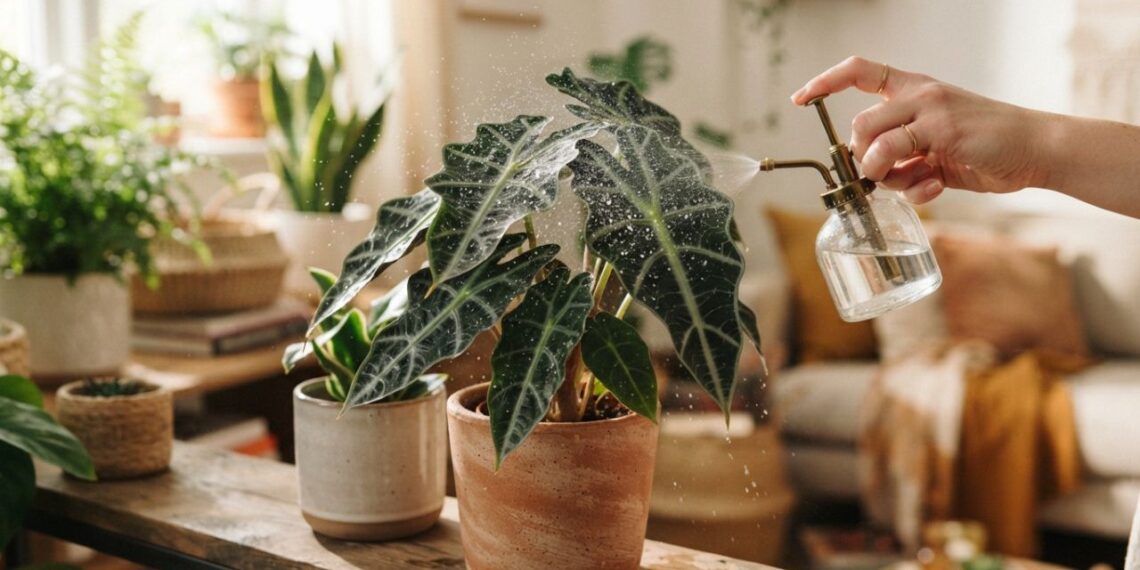 Adeus, bordas amareladas: nova rotina de cultivo em ambientes internos salva suas alocasias-polly, evita o encharcamento e garante folhas firmes, segundo jardineiros