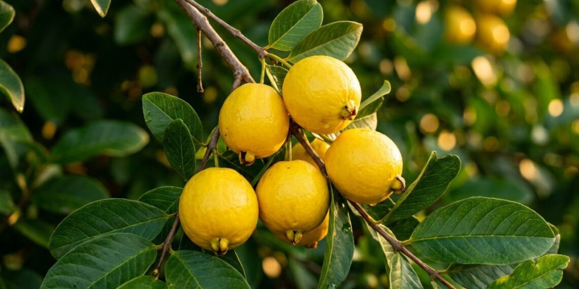 Essa árvore é ideal para o seu quintal: não racha o piso, proporciona sombra densa e dá frutas amarelas com gosto de goiaba