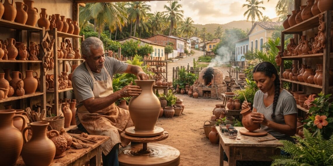 O vilarejo baiano de 3 mil pessoas que é o maior polo ceramista da América Latina