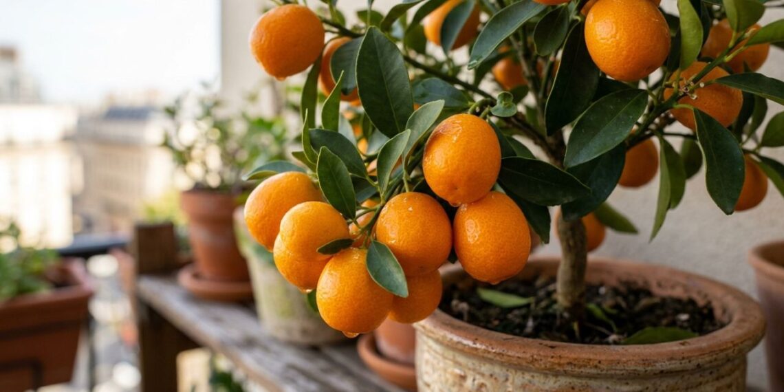 5 árvores cítricas cujas raízes não danificam a impermeabilização, perfeitas para vasos grandes no terraço