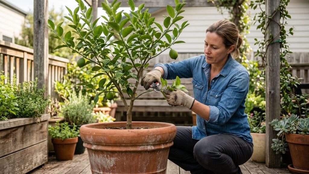 7 árvores frutíferas exóticas cujas raízes não danificam os deques de madeira, perfeitas para pátios pavimentados