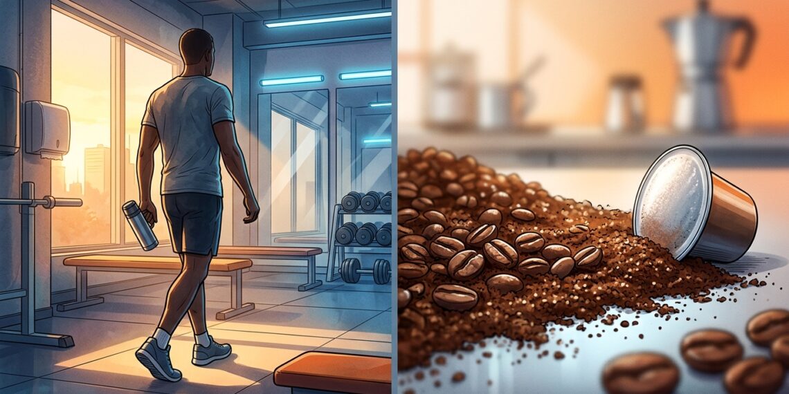 Café antes do treino: como a cafeína age no corpo e melhora o seu desempenho
