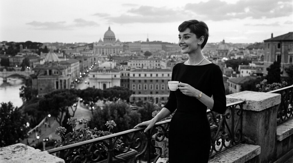Frase de Audrey Hepburn no dia: "Nada é impossível. A própria palavra diz 'Eu sou possível'." Uma reflexão sobre mentalidade e poder das palavras em tempos de limitação
