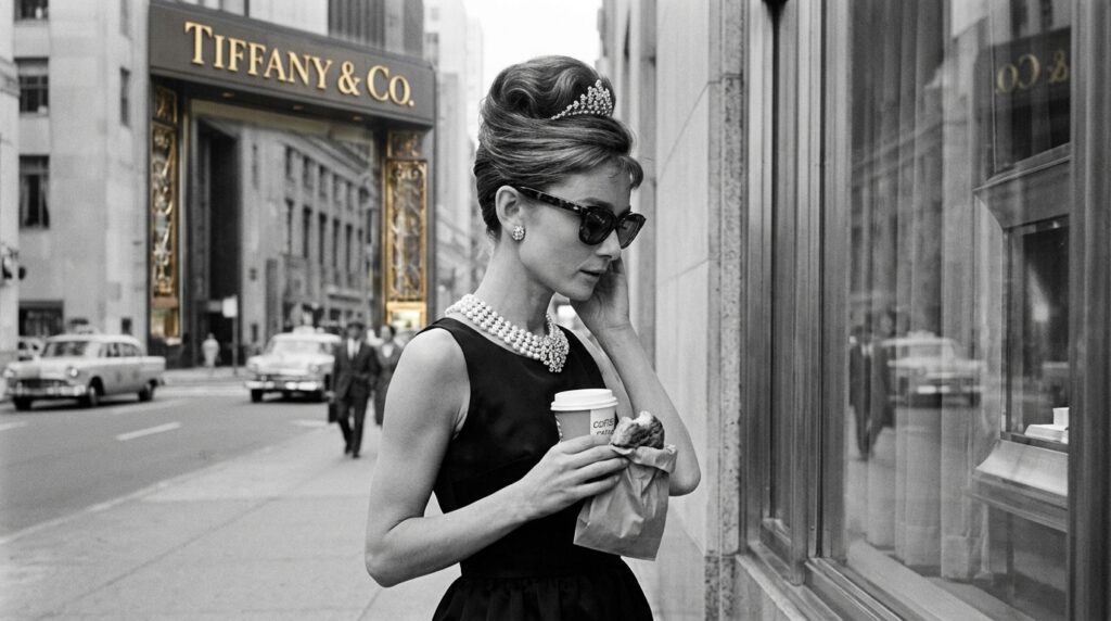 Frase de Audrey Hepburn no dia: "Nada é impossível. A própria palavra diz 'Eu sou possível'." Uma reflexão sobre mentalidade e poder das palavras em tempos de limitação