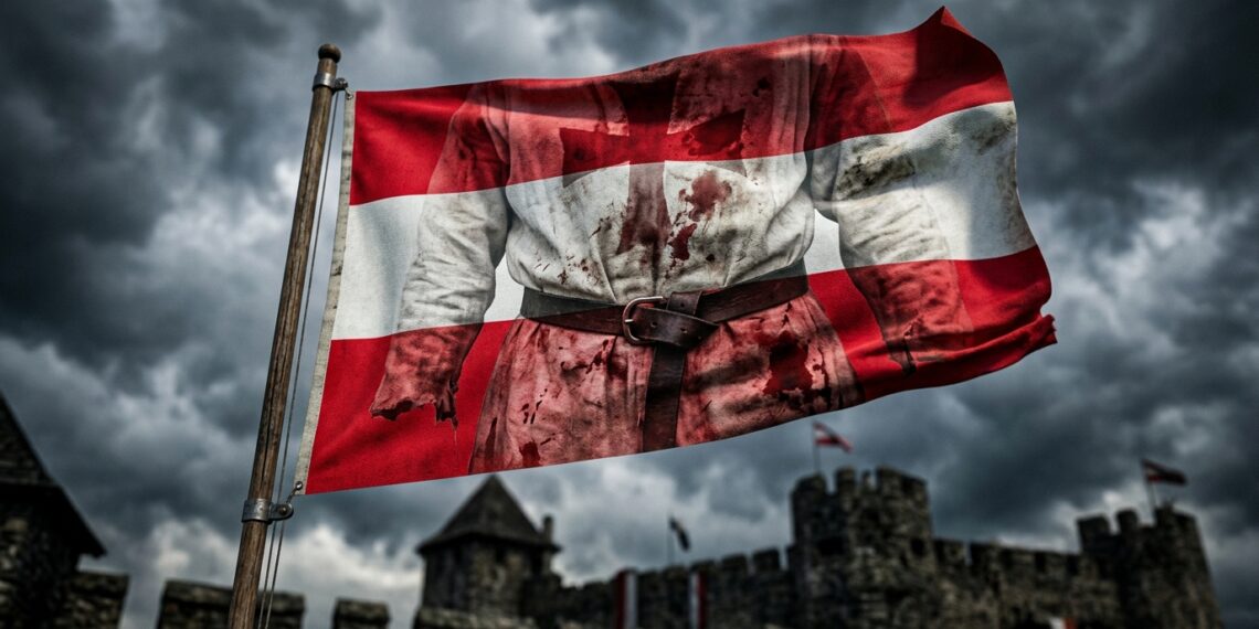 Bandeira da Áustria: o mito da túnica ensanguentada que a história desmentiu