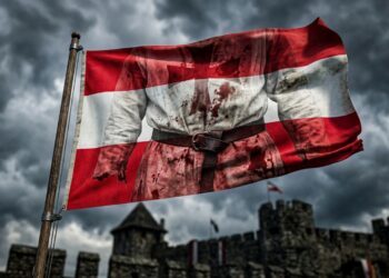 Bandeira da Áustria: o mito da túnica ensanguentada que a história desmentiu