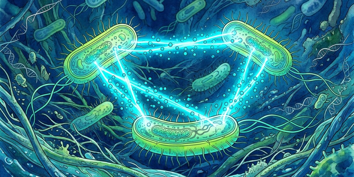 Por que as bactérias esperam atingir um número mágico antes de atacar o corpo humano