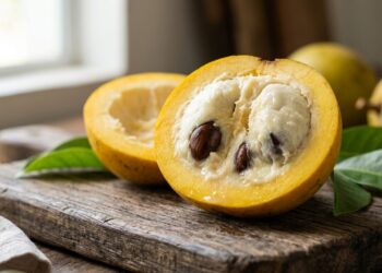 A fruta amazônica que tem cor amarela redonda e sabor de abacaxi com iogurte e que poucos brasileiros conhecem