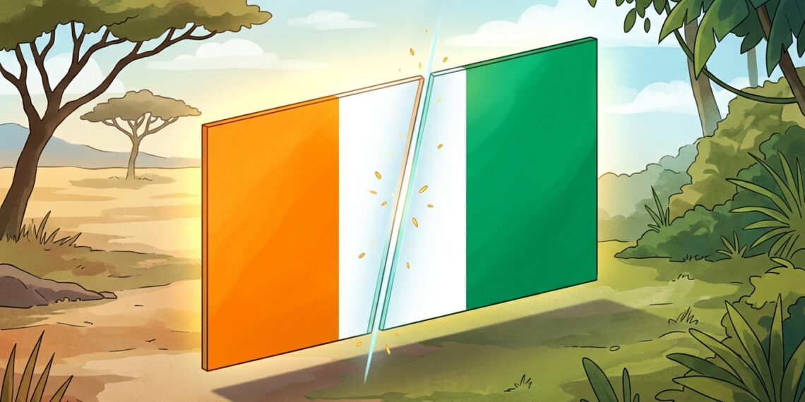 Laranja, branco e verde: como a bandeira da Costa do Marfim testemunhou a divisão de um país