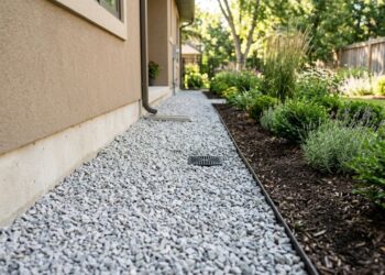 Solo encharcado atraindo pragas no jardim: para que serve a montagem de uma barreira de brita e por que você deve fazer isso para manter o ambiente seguro