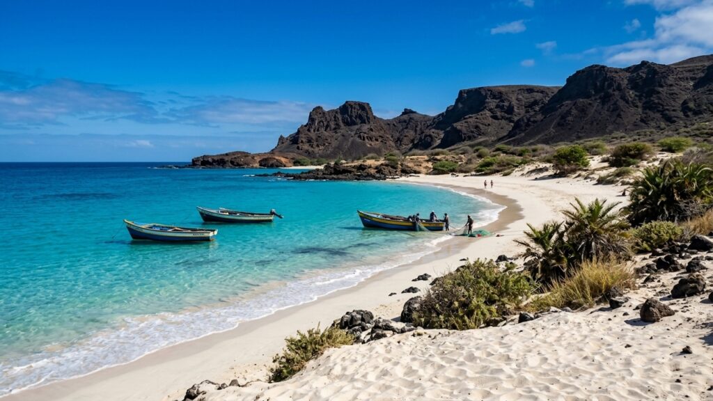 Beach_in_Cabo_Verde_202607022026-1-1024x576 Você sabe onde fica Cabo Verde? Este país de 10 ilhas e 520.000 habitantes está conquistando a todos na Copa do Mundo