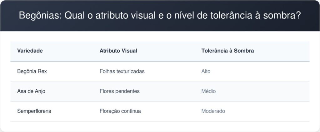 Begonia-tabela-1024x422 Suas Begônias estão com folhas murchas ou botões caindo? Entenda como ajustar o posicionamento e salvar sua planta