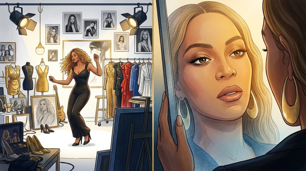 Frase do dia de Beyoncé, cantora e ícone cultural: "Eu sou meu próprio masterpiece"