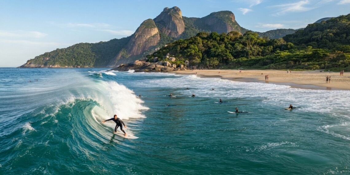 O paraíso de Darwin: a praia com ondas de 6 m que se torna o palco de big riders todo inverno
