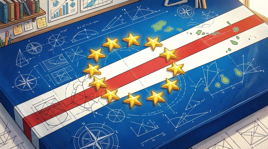 A única bandeira africana com um círculo de estrelas e por que Cabo Verde escolheu o céu em vez da terra