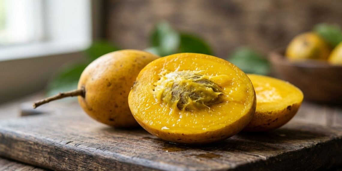 A fruta silvestre que tem cor amarela oval e sabor de manga com caju e que poucos brasileiros conhecem