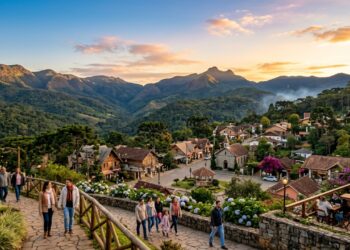 Montanhas, clima europeu e paisagens de cartão-postal fazem deste destino a famosa Suíça Brasileira