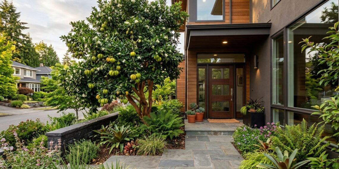 Essa árvore é ideal para o seu jardim: não racha o piso, proporciona sombra e dá frutos verdes exóticos perfeitos para sucos