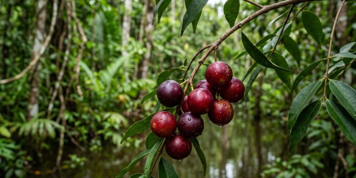 A fruta selvagem que tem cor roxa quase preta e sabor de limão com amora e que poucos brasileiros conhecem
