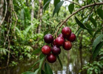 A fruta selvagem que tem cor roxa quase preta e sabor de limão com amora e que poucos brasileiros conhecem