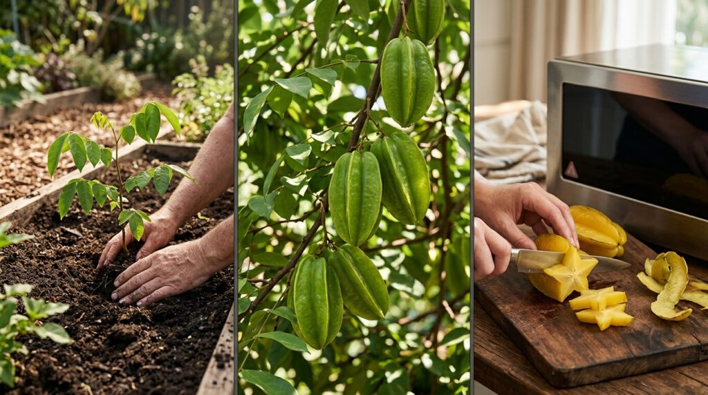 Frutinha amarela no quintal: o veneno natural que parece carambola mas paralisa o sistema nervoso em menos de duas horas.