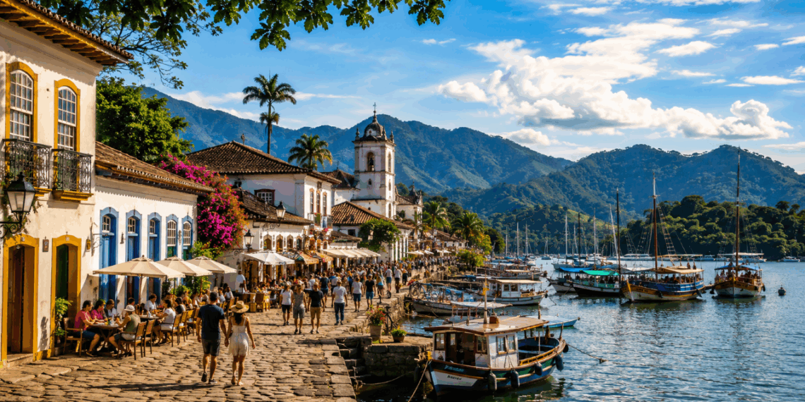 Casinhas coloniais, baía paradisíaca e Mata Atlântica preservada: destino brasileiro é o único da América Latina com reconhecimento mundial duplo